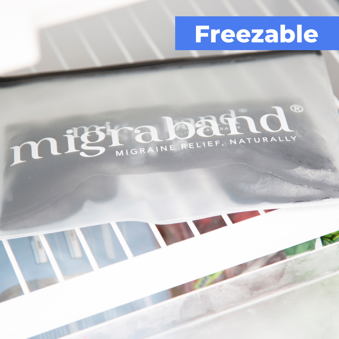 Migraband Migraine Relief Headband with Reusable Gel Pack