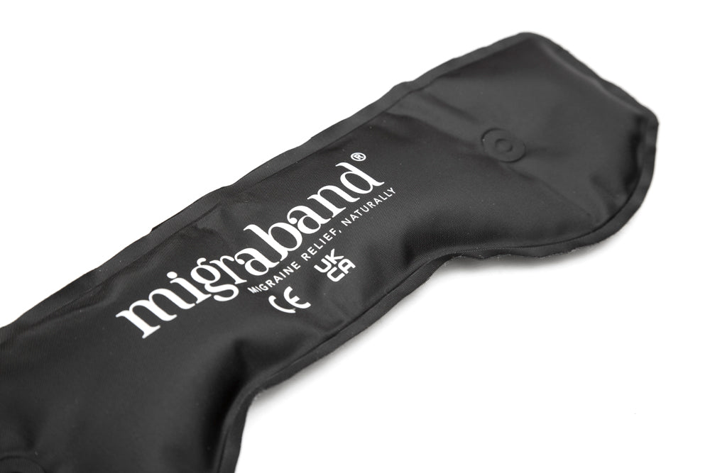 Migraband Migraine Relief Headband with Reusable Gel Pack